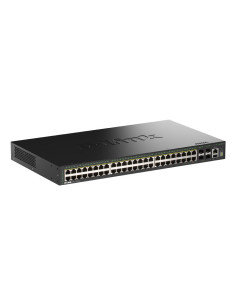 D-Link DGS-1530-52P E switch Gestionado L2 Gigabit Ethernet (10 100 1000) Energía sobre Ethernet (PoE) Negro