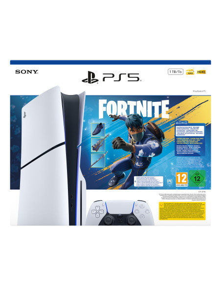 Sony PlayStation 5 - Fortnite Flowering Chaos Bundle 1 TB Wifi Negro, Blanco