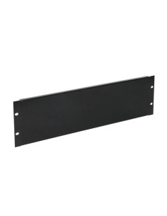 Phasak Panel frontal ciego 19 3U negro Tapa ciega