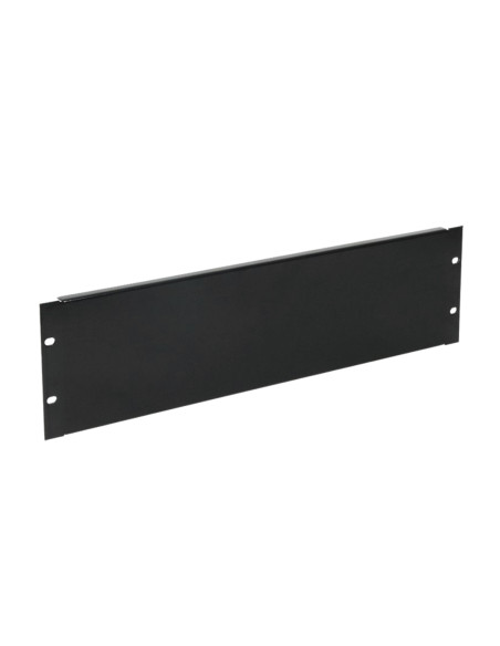 Phasak Panel frontal ciego 19 3U negro Tapa ciega