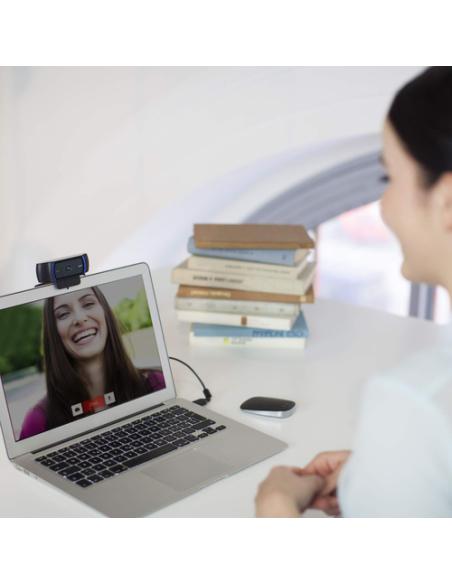 Logitech 960-001055 cámara web 3 MP 1920 x 1080 Pixeles USB Negro