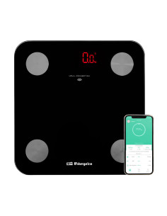 Orbegozo PB 3000 Plaza Negro, Gris Báscula personal electrónica