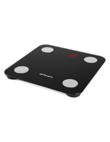 Orbegozo PB 3000 Plaza Negro, Gris Báscula personal electrónica