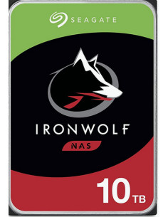 Seagate IronWolf ST10000VN000 disco duro interno 10 TB 7200 RPM 256 MB 3.5" Serial ATA III