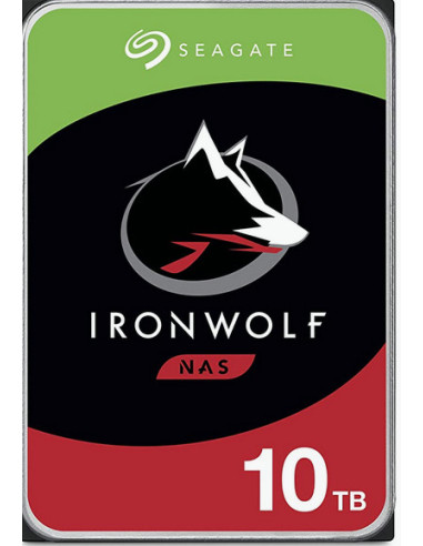 Seagate IronWolf ST10000VN000 disco duro interno 10 TB 7200 RPM 256 MB 3.5" Serial ATA III