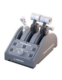 Thrustmaster TCA Quadrant Boeing Edition Gris USB Palanca de mando PC, Xbox, Xbox One X, Xbox Series S