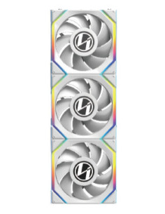 Lian Li 12SLLCD1W3W Carcasa del ordenador Ventilador 12 cm Blanco 3 pieza(s)