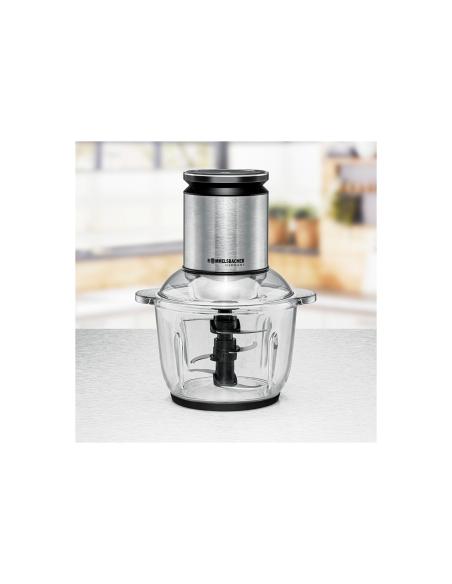 Rommelsbacher MZ 600 picadora eléctrica de alimentos 2 L 600 W Negro, Acero inoxidable