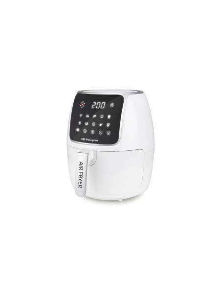 Orbegozo FDR 64 freidora Sencillo 4 L 1500 W Negro, Acero inoxidable, Blanco