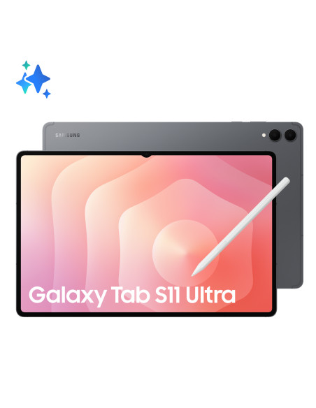 Samsung Galaxy Tab S11 Ultra 512 GB 37,1 cm (14.6") 12 GB Wi-Fi 7 (802.11be) Gris