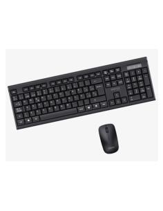 Approx APPMX410 teclado Ratón incluido Hogar RF inalámbrico QWERTY Español Negro 2