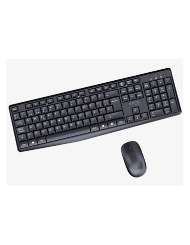 Approx APPMX420B teclado Ratón incluido Hogar   Oficina RF inalámbrico QWERTY Español Negro