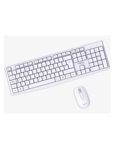 Approx APPMX420W teclado Ratón incluido Hogar   Oficina RF inalámbrico QWERTY Español Blanco
