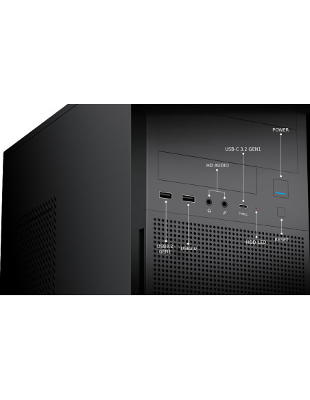 CoolBox CAJA ATX A780 USB-C 3.2 GEN1 FTE. POWERLINE3 650W 85+ EFICIENCIA