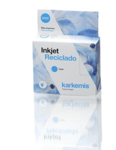 Karkemis 10010078 cartucho de tinta 1 pieza(s) Compatible Cian
