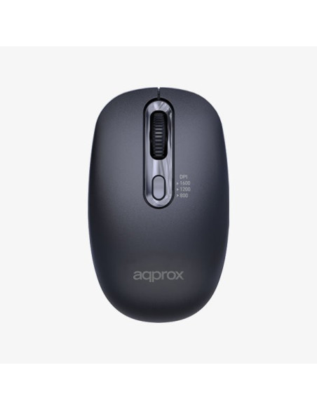 Approx APPXM200 ratón Hogar RF inalámbrico Óptico 1600 DPI