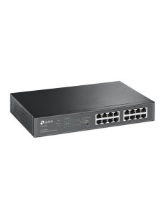 TP-Link TL-SG1016PE Gestionado L2 Gigabit Ethernet (10 100 1000) Energía sobre Ethernet (PoE) 1U Negro 2