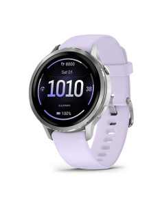Garmin Venu 4 3,05 cm (1.2") AMOLED 41 mm Digital 390 x 390 Pixeles Pantalla táctil Plata Wifi GPS (satélite)
