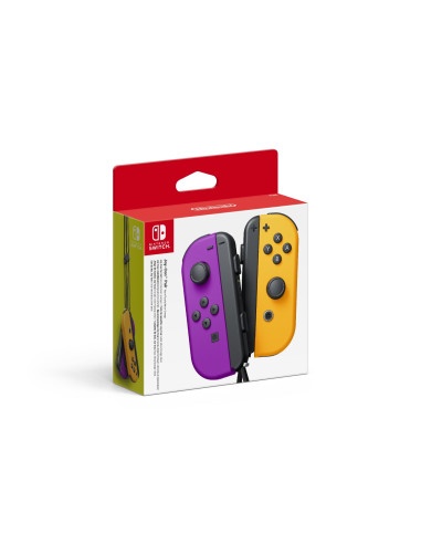 Nintendo Joy-Con Negro, Naranja, Púrpura Bluetooth Gamepad Analógico Digital Nintendo Switch