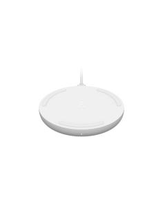 Belkin WIA001BTWH cargador de dispositivo móvil Teléfono Blanco Corriente alterna Cargador inalámbrico Carga rápida Auto