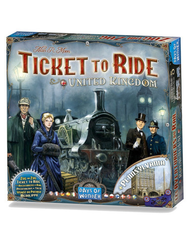 Asmodee Ticket to Ride Map Collection No5 United Kingdom