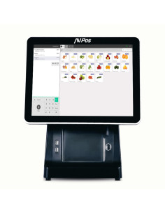 AVPos AVP-K6000B-I5-8128 Terminal Punto Venta (TPV) 38,1 cm (15") 1024 x 768 Pixeles Pantalla táctil 2
