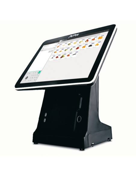 AVPos AVP-K6000B-I5-8128 Terminal Punto Venta (TPV) 38,1 cm (15") 1024 x 768 Pixeles Pantalla táctil