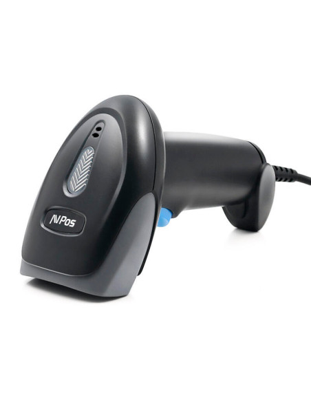 AVPos AVP-930-2D lector de código de barras Lector de códigos de barras portátil 1D 2D CMOS Negro