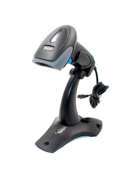AVPos AVP-930-2D lector de código de barras Lector de códigos de barras portátil 1D 2D CMOS Negro