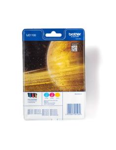 Brother LC1100RBWBP cartucho de tinta 3 pieza(s) Original Cian, Magenta, Amarillo