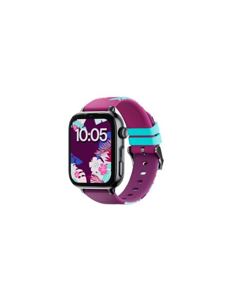 SaveFamily SaveWatch Plus 2 Reloj Inteligente para niños 4G Esfera Negra Correa Silicona Maui