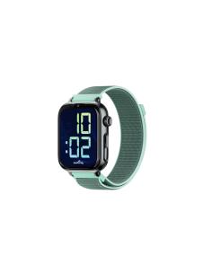 SaveFamily SaveWatch Plus 2 Reloj Inteligente para niños 4G Esfera Negra Correa Tela Ocean