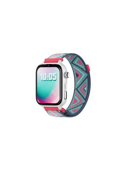SaveFamily SaveWatch Plus 2 Reloj Inteligente para niños 4G Esfera Blanca Correa Tela Tribeca