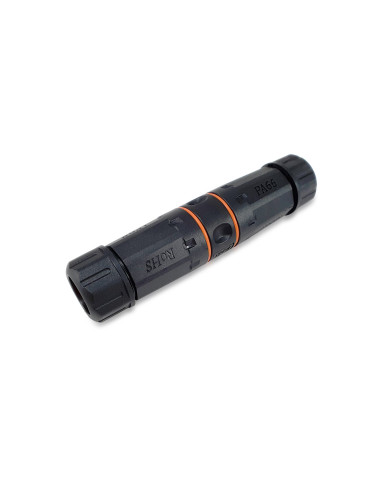 Equip 221162 cambiador de género para cable RJ-45 Negro, Naranja