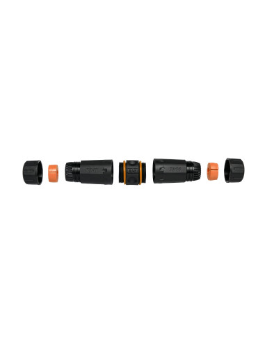 Equip 221162 cambiador de género para cable RJ-45 Negro, Naranja