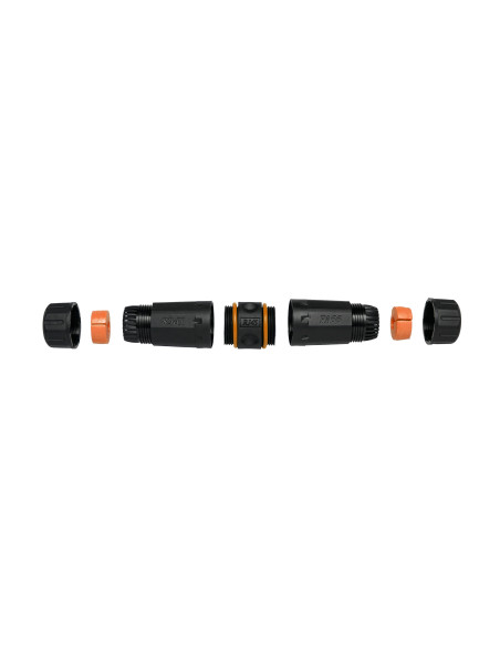 Equip 221162 cambiador de género para cable RJ-45 Negro, Naranja