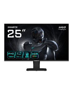 GIGABYTE GS25F14 Monitor Gaming FHD de 25” - 1920 x 1080, 144Hz, 1ms, 300 cd m², Display HDR 10, HDMI 2.0, DisplayPort 1.2