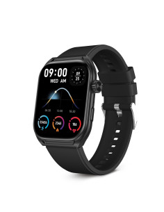 Ksix Smartwatch Urban Move, Pantalla AMOLED 2.06", Autonomía 5 días, Modo deporte y salud, Manos libres, IP67, Negro 2