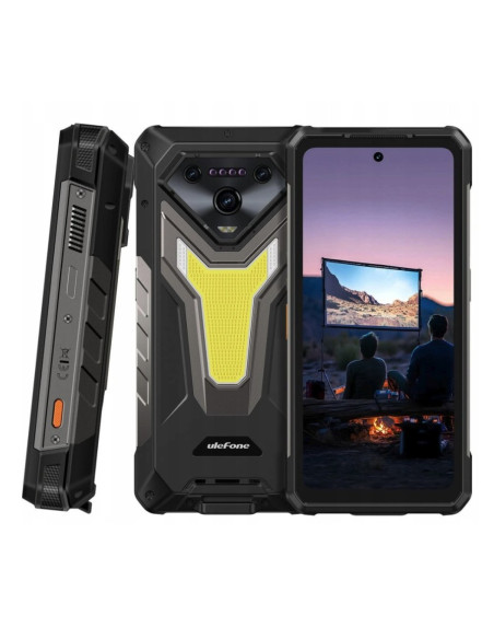 Ulefone Armor 34 Pro 5G Plus 17,6 cm (6.95") SIM doble Android 15 USB Tipo C 16 GB 512 GB 25500 mAh Negro