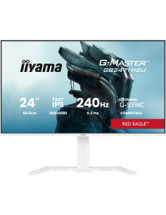 iiyama G-MASTER GB2471HSU-W1 pantalla para PC 60,5 cm (23.8") 1920 x 1080 Pixeles Blanco 2
