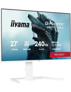 iiyama G-MASTER GB2771HSU-W1 pantalla para PC 68,6 cm (27") 1920 x 1080 Pixeles Blanco