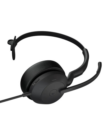 Jabra Evolve2 50 Auriculares Alámbrico Diadema Oficina Centro de llamadas USB Type-C   USB Type-A Bluetooth Negro