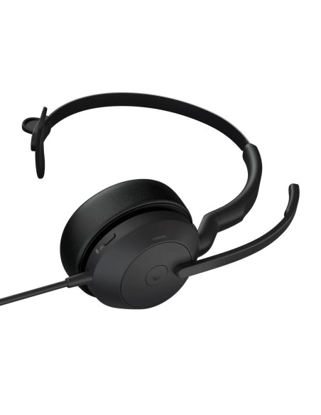 Jabra Evolve2 50 Auriculares Alámbrico Diadema Oficina Centro de llamadas USB Type-C   USB Type-A Bluetooth Negro