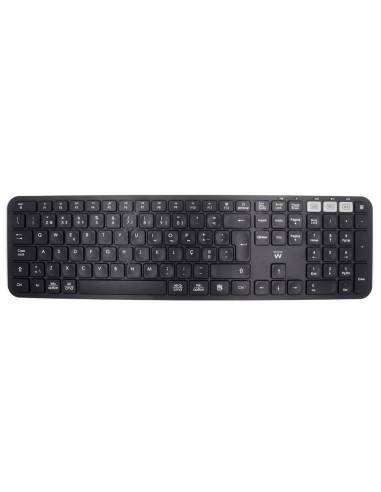 Ewent EW3277 teclado Universal RF inalámbrico QWERTY Español Negro