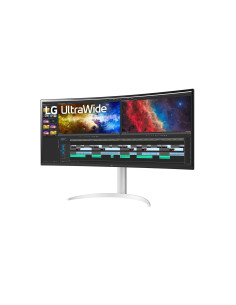 LG 38BQ85C-W pantalla para PC 95,2 cm (37.5") 3840 x 1600 Pixeles Quad HD+ Blanco 2