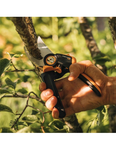 Fiskars X-Series L P961 tijeras de podar Evitar Negro, Naranja
