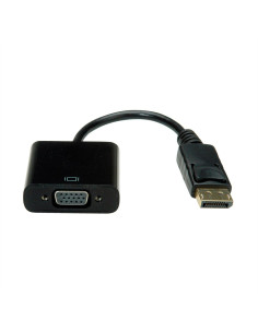 VALUE 12.99.3136 adaptador de cable de vídeo 0,2 m VGA (D-Sub) DisplayPort Negro 2