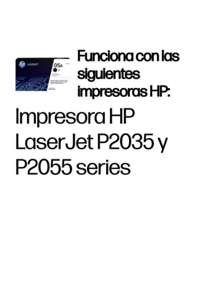 HP Cartucho de tóner original LaserJet 05A negro