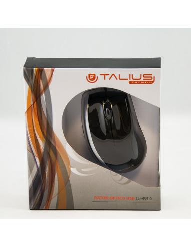 TALIUS raton 491-S optico USB black