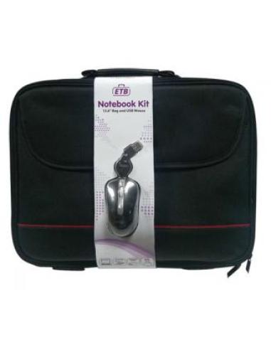 Eminent EM2505 maletines para portátil 39,6 cm (15.6") Maletín Negro